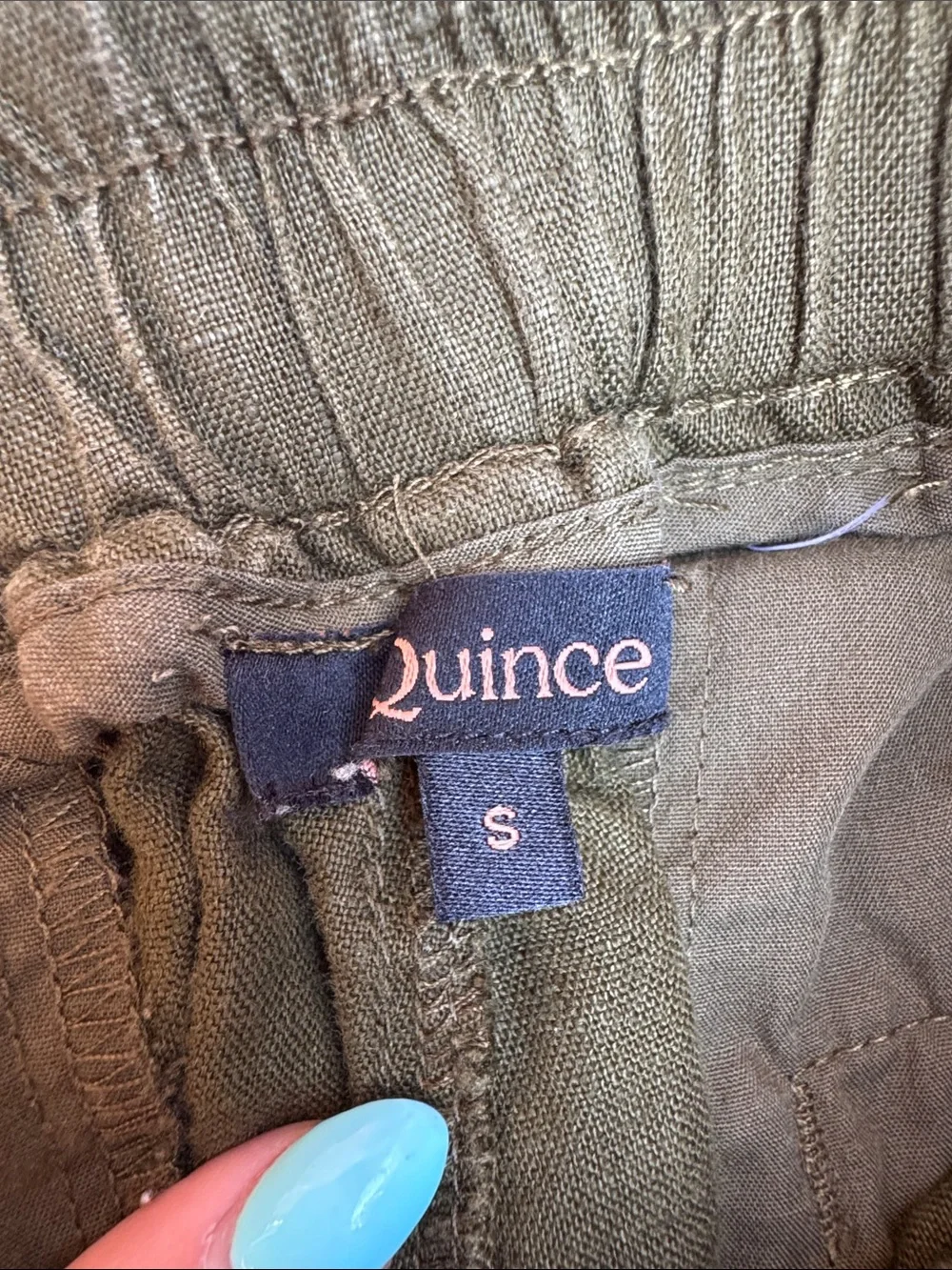 Quince 100% Linen Pants Bundle — Size Small (2 Pairs)